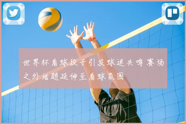 世界杯看球段子引发球迷共鸣 赛场之外话题延伸至看球氛围